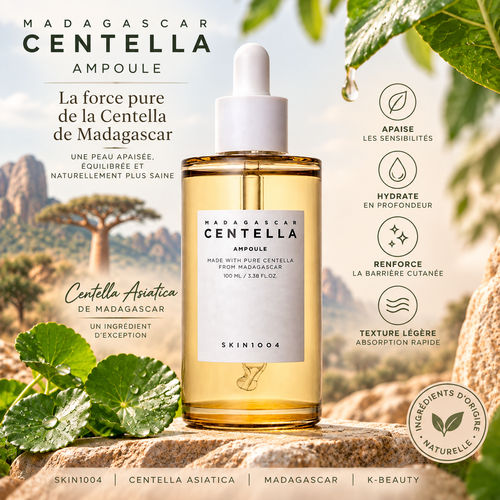 Ampoule Apaisante à la Centella de Madagascar – SKIN1004 100 ml