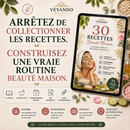 30 Recettes Beauté Maison – Soins Visage DIY