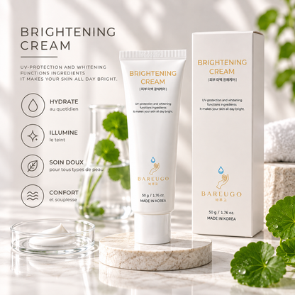 Crème Hydratante à la Centella & Niacinamide – BAREUGO 50 g